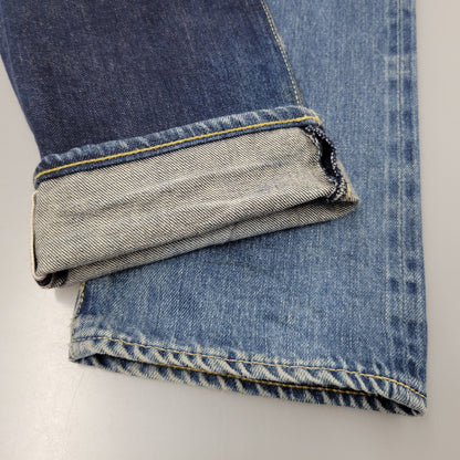 【中古品】【メンズ】 0241AP12 HRLR加工 STRAIGHT DENIM PANTS ストレート デニム パンツ ズボン ボトムス 151-260204-ya-04-izu サイズ：29×32 カラー：インディゴ 万代Net店