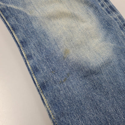 【中古品】【メンズ】 0241AP12 HRLR加工 STRAIGHT DENIM PANTS ストレート デニム パンツ ズボン ボトムス 151-260204-ya-04-izu サイズ：29×32 カラー：インディゴ 万代Net店