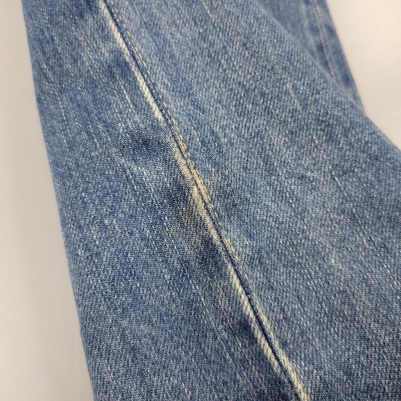 【中古品】【メンズ】 0241AP12 HRLR加工 STRAIGHT DENIM PANTS ストレート デニム パンツ ズボン ボトムス 151-260204-ya-04-izu サイズ：29×32 カラー：インディゴ 万代Net店