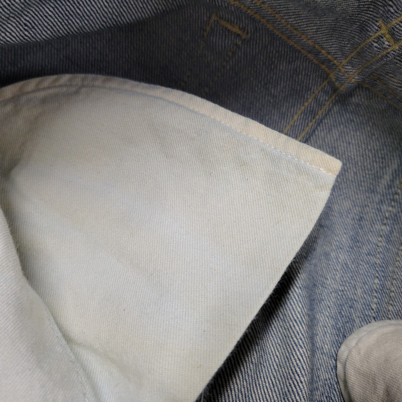 【中古品】【メンズ】 0241AP12 HRLR加工 STRAIGHT DENIM PANTS ストレート デニム パンツ ズボン ボトムス 151-260204-ya-04-izu サイズ：29×32 カラー：インディゴ 万代Net店