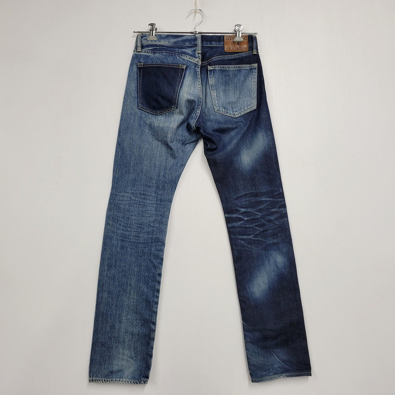【中古品】【メンズ】 0241AP12 HRLR加工 STRAIGHT DENIM PANTS ストレート デニム パンツ ズボン ボトムス 151-260204-ya-04-izu サイズ：29×32 カラー：インディゴ 万代Net店