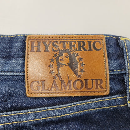 【中古品】【メンズ】 0241AP12 HRLR加工 STRAIGHT DENIM PANTS ストレート デニム パンツ ズボン ボトムス 151-260204-ya-04-izu サイズ：29×32 カラー：インディゴ 万代Net店