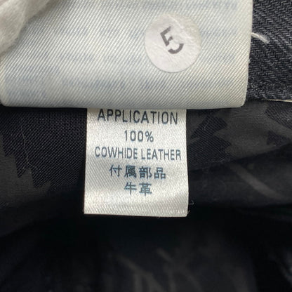 【中古品】【メンズ】 CRASH PATCHWORK BLACK DENIM PANTS クラッシュパッチワークブラックデニムパンツ 152-260204-tt-06-izu サイズ：26 カラー：ブラック 万代Net店