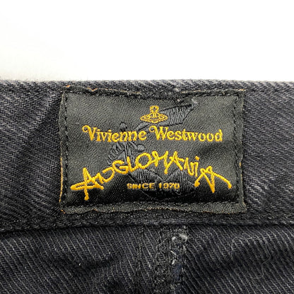 【中古品】【メンズ】 CRASH PATCHWORK BLACK DENIM PANTS クラッシュパッチワークブラックデニムパンツ 152-260204-tt-06-izu サイズ：26 カラー：ブラック 万代Net店