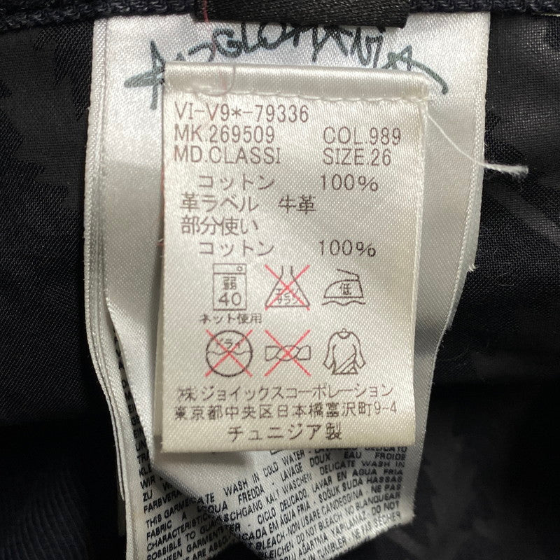 【中古品】【メンズ】 CRASH PATCHWORK BLACK DENIM PANTS クラッシュパッチワークブラックデニムパンツ 152-260204-tt-06-izu サイズ：26 カラー：ブラック 万代Net店