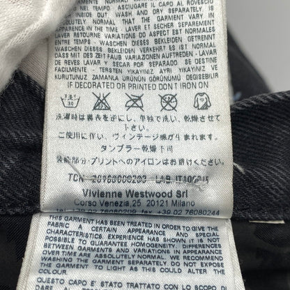 【中古品】【メンズ】 CRASH PATCHWORK BLACK DENIM PANTS クラッシュパッチワークブラックデニムパンツ 152-260204-tt-06-izu サイズ：26 カラー：ブラック 万代Net店