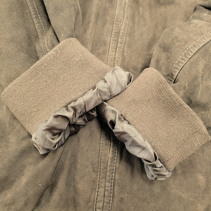 【中古品】【メンズ】 SUEDE BLOUSON JACKET スエード ブルゾン ジャケット アウター 長袖 146-260202-kh-04-izu サイズ：58 カラー：ブラウン 万代Net店