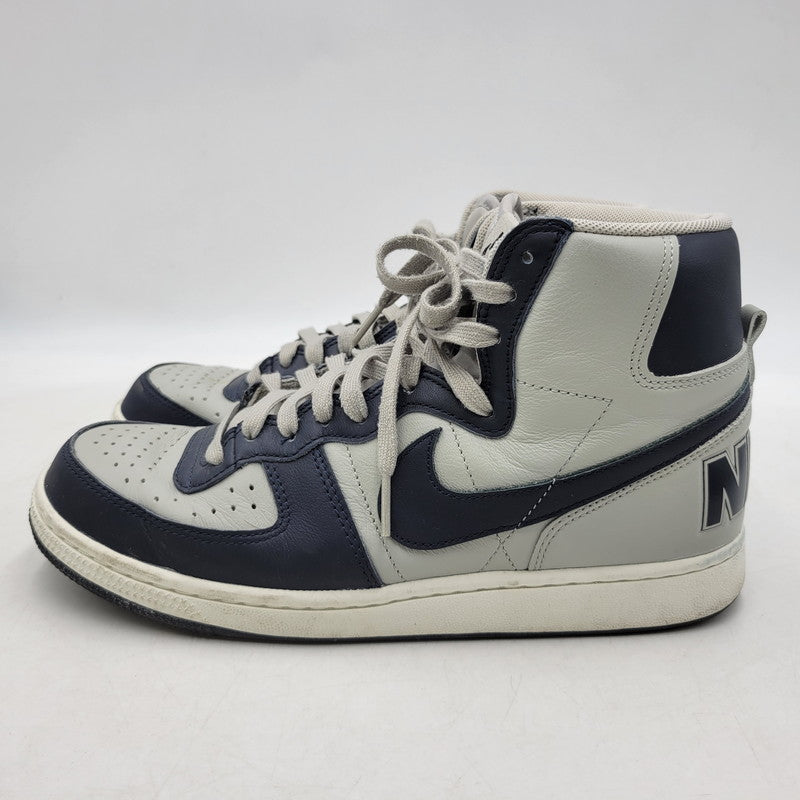【中古品】【メンズ】 NIKE ナイキ TERMINATOR HIGH FB1832-001 ターミネーター ハイ スニーカー シューズ 靴 160-260205-as-19-izu サイズ：27cm カラー：GRANITE/DARK OBSIDIAN-SAIL 万代Net店