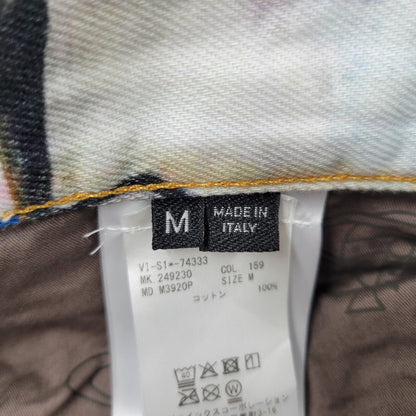 【中古品】【メンズ】 GRAFFITI DENIM PANTS グラフィティ デニムパンツ ズボン ボトムス 152-260204-ya-05-izu サイズ：M カラー：マルチ 万代Net店