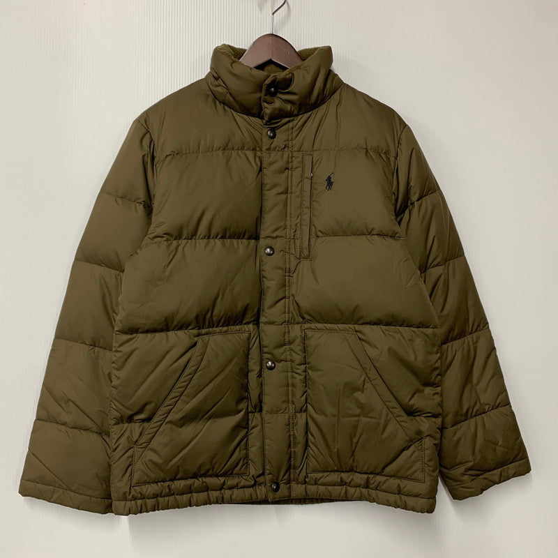 【中古品】【メンズ】 HOODED DOWN JACKET 323079185 フーデッド ダウンジャケット アウター 147-260203-as-07-izu サイズ：XL カラー：カーキ 万代Net店