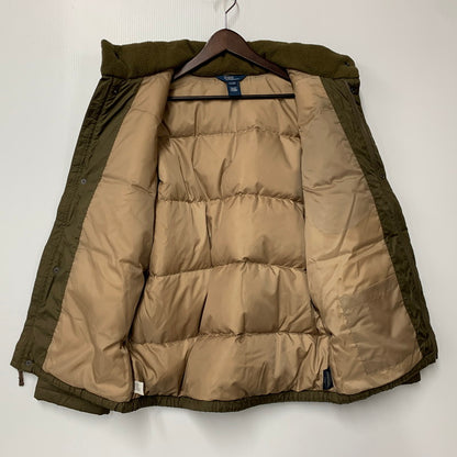 【中古品】【メンズ】 HOODED DOWN JACKET 323079185 フーデッド ダウンジャケット アウター 147-260203-as-07-izu サイズ：XL カラー：カーキ 万代Net店