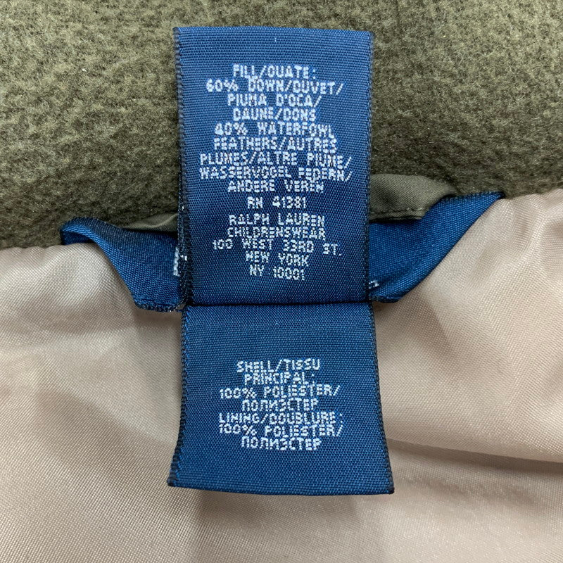 【中古品】【メンズ】 HOODED DOWN JACKET 323079185 フーデッド ダウンジャケット アウター 147-260203-as-07-izu サイズ：XL カラー：カーキ 万代Net店
