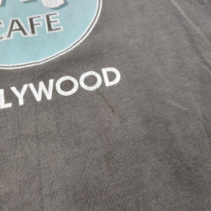 【現状渡し品】【メンズ】 HARD ROCK CAFE ハードロックカフェ RAGLAN SLEEVE TEE ラグラン スリーブ Tシャツ 146-260801-as-20-izu カラー：グレー×ホワイト 万代Net店