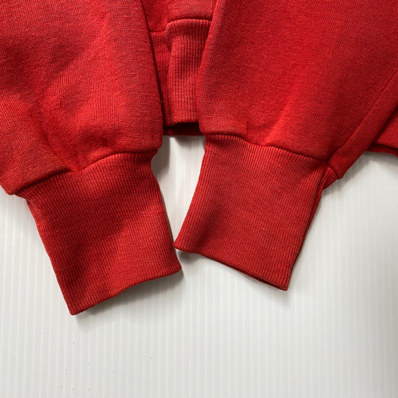 【中古品】【メンズ】 HEALTHKNIT ヘルスニット NEBRASKA COUNTRY HOODED SWEAT フーデッド スウェット パーカー トップス 長袖 146-260206-kh-14-izu サイズ：L カラー：レッド 万代Net店