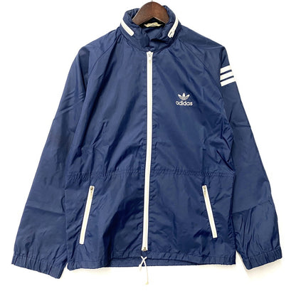 【中古品】【メンズ】 NYLON JACKET ADS-200 ナイロンジャケット 三角タグ デサント社製 アウター 146-260206-as-22-izu サイズ：M カラー：ネイビー 万代Net店