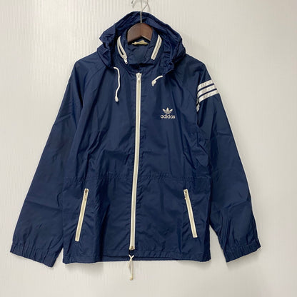 【中古品】【メンズ】 NYLON JACKET ADS-200 ナイロンジャケット 三角タグ デサント社製 アウター 146-260206-as-22-izu サイズ：M カラー：ネイビー 万代Net店