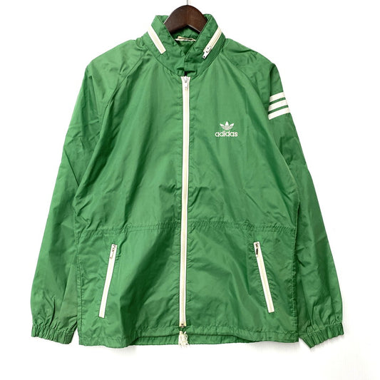 【中古品】【メンズ】 NYLON JACKET ADS-200 ナイロンジャケット 三角タグ デサント社製 アウター 146-260206-as-23-izu サイズ：M カラー：グリーン 万代Net店