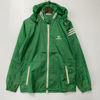 【中古品】【メンズ】 NYLON JACKET ADS-200 ナイロンジャケット 三角タグ デサント社製 アウター 146-260206-as-23-izu サイズ：M カラー：グリーン 万代Net店