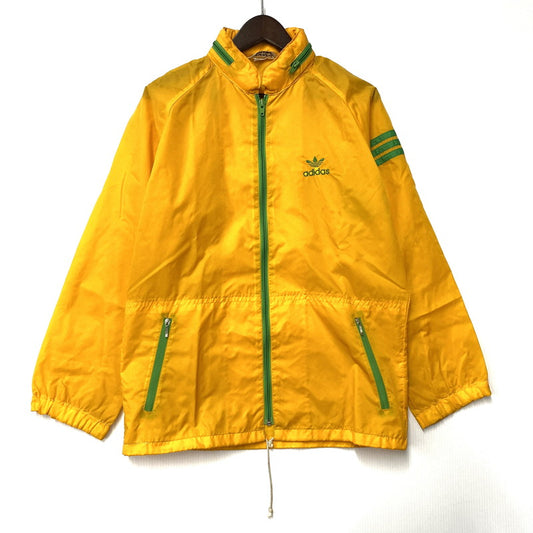 【現状渡し品】【メンズ】 NYLON JACKET ADS-200 ナイロンジャケット 三角タグ デサント社製 アウター 146-260206-as-26-izu サイズ：L カラー：イエロー系 万代Net店