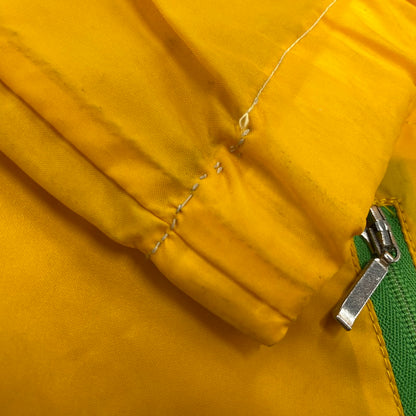 【現状渡し品】【メンズ】 NYLON JACKET ADS-200 ナイロンジャケット 三角タグ デサント社製 アウター 146-260206-as-26-izu サイズ：L カラー：イエロー系 万代Net店