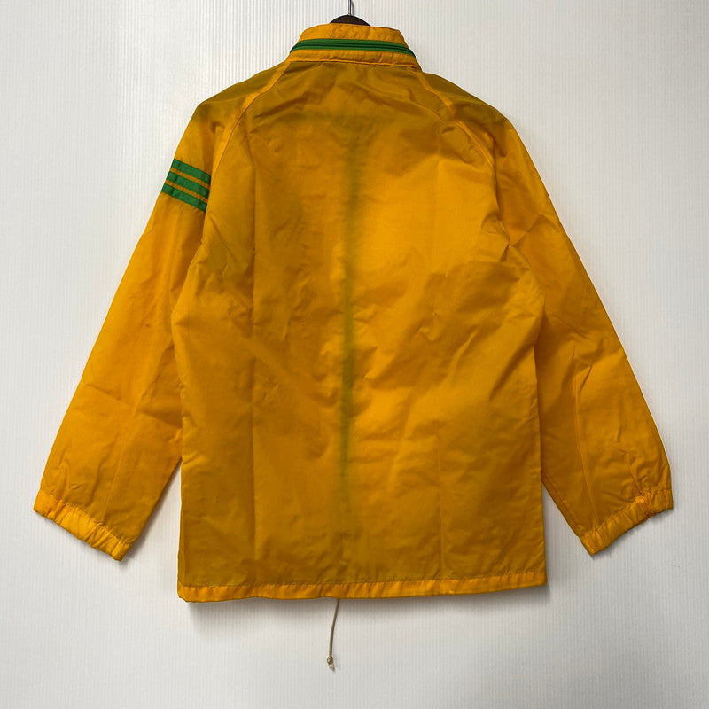 【現状渡し品】【メンズ】 NYLON JACKET ADS-200 ナイロンジャケット 三角タグ デサント社製 アウター 146-260206-as-26-izu サイズ：L カラー：イエロー系 万代Net店