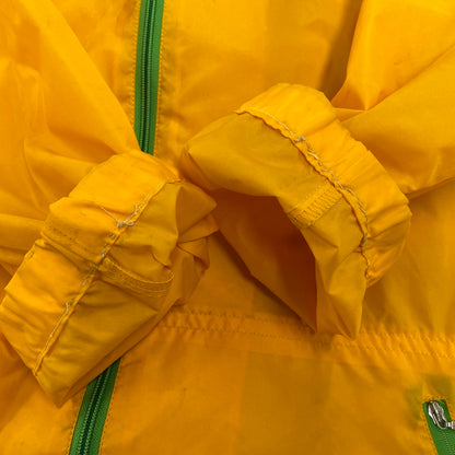 【現状渡し品】【メンズ】 NYLON JACKET ADS-200 ナイロンジャケット 三角タグ デサント社製 アウター 146-260206-as-26-izu サイズ：L カラー：イエロー系 万代Net店