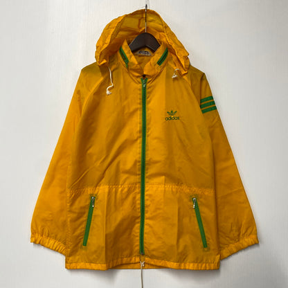 【現状渡し品】【メンズ】 NYLON JACKET ADS-200 ナイロンジャケット 三角タグ デサント社製 アウター 146-260206-as-26-izu サイズ：L カラー：イエロー系 万代Net店