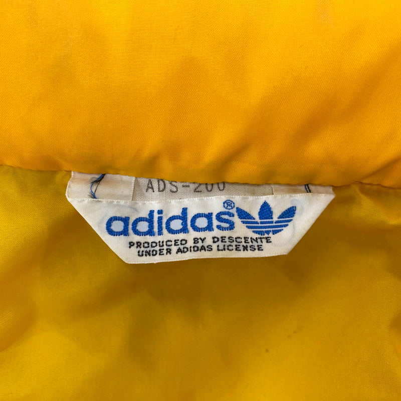 【現状渡し品】【メンズ】 NYLON JACKET ADS-200 ナイロンジャケット 三角タグ デサント社製 アウター 146-260206-as-26-izu サイズ：L カラー：イエロー系 万代Net店