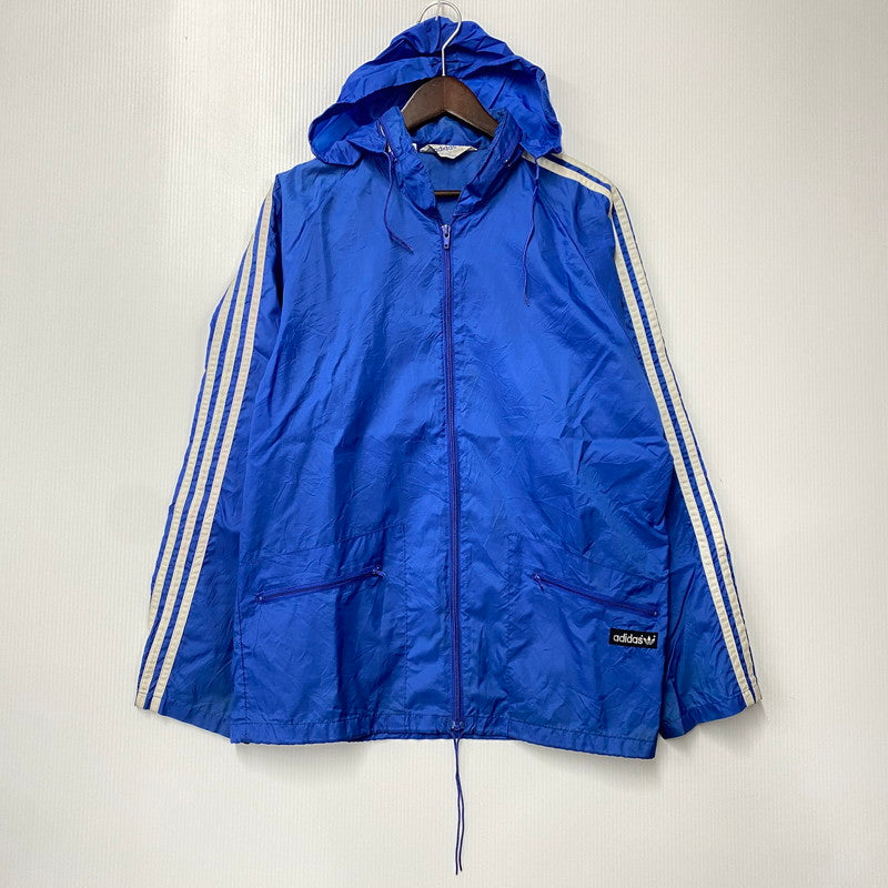 【現状渡し品】【メンズ】 NYLON JACKET ナイロンジャケット 三角タグ アウター 146-260206-as-25-izu サイズ：M カラー：ブルー 万代Net店