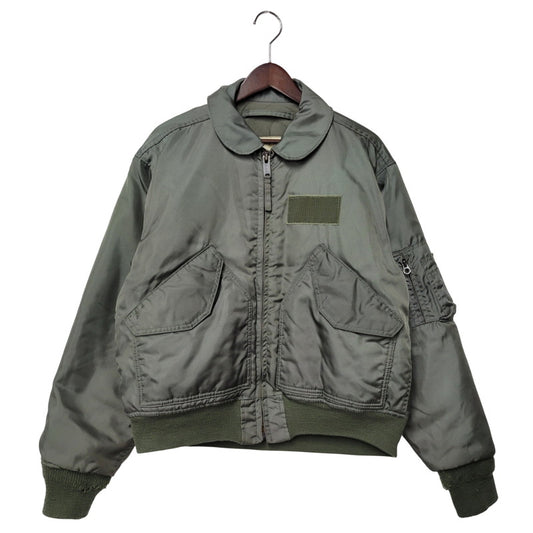 【現状渡し品】【メンズ】 U.S AIR FORCE ユーエスエアフォース 70-80S CWU-45P FLIGHT JACKET フライトジャケット アウター 146-260205-yn-01-izu サイズ：不明 カラー：カーキ 万代Net店