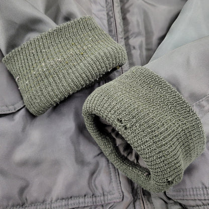 【現状渡し品】【メンズ】 U.S AIR FORCE ユーエスエアフォース 70-80S CWU-45P FLIGHT JACKET フライトジャケット アウター 146-260205-yn-01-izu サイズ：不明 カラー：カーキ 万代Net店