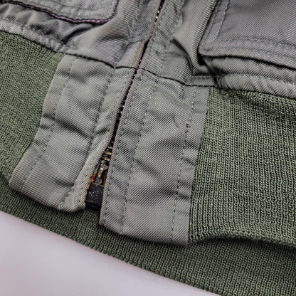 【現状渡し品】【メンズ】 U.S AIR FORCE ユーエスエアフォース 70-80S CWU-45P FLIGHT JACKET フライトジャケット アウター 146-260205-yn-01-izu サイズ：不明 カラー：カーキ 万代Net店