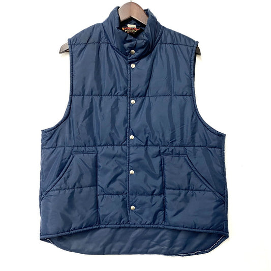 【中古品】【メンズ】 PLA-JAC DOWN VEST ダウンベスト 三角タグ USA製 146-260206-as-20-izu サイズ：L カラー：ネイビー 万代Net店