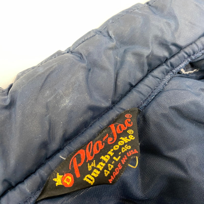 【中古品】【メンズ】 PLA-JAC DOWN VEST ダウンベスト 三角タグ USA製 146-260206-as-20-izu サイズ：L カラー：ネイビー 万代Net店