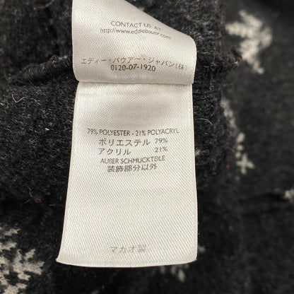 【中古品】【メンズ】 SNOW FLAKE HOODED FLEECE JACKET フーデッド フリースジャケット アウター 144-260206-as-27-izu サイズ：L カラー：ブラック 万代Net店