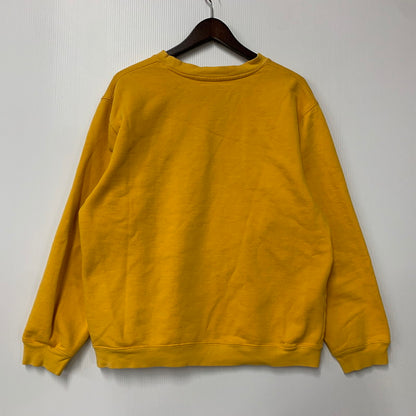 【中古品】【メンズ】 OLD STUSSY オールド ステューシー EAGLE SWEAT イーグル スウェット トレーナー 長袖 トップス 146-260203-as-04-izu サイズ：L カラー：イエロー 万代Net店