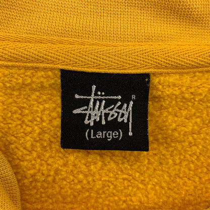 【中古品】【メンズ】 OLD STUSSY オールド ステューシー EAGLE SWEAT イーグル スウェット トレーナー 長袖 トップス 146-260203-as-04-izu サイズ：L カラー：イエロー 万代Net店