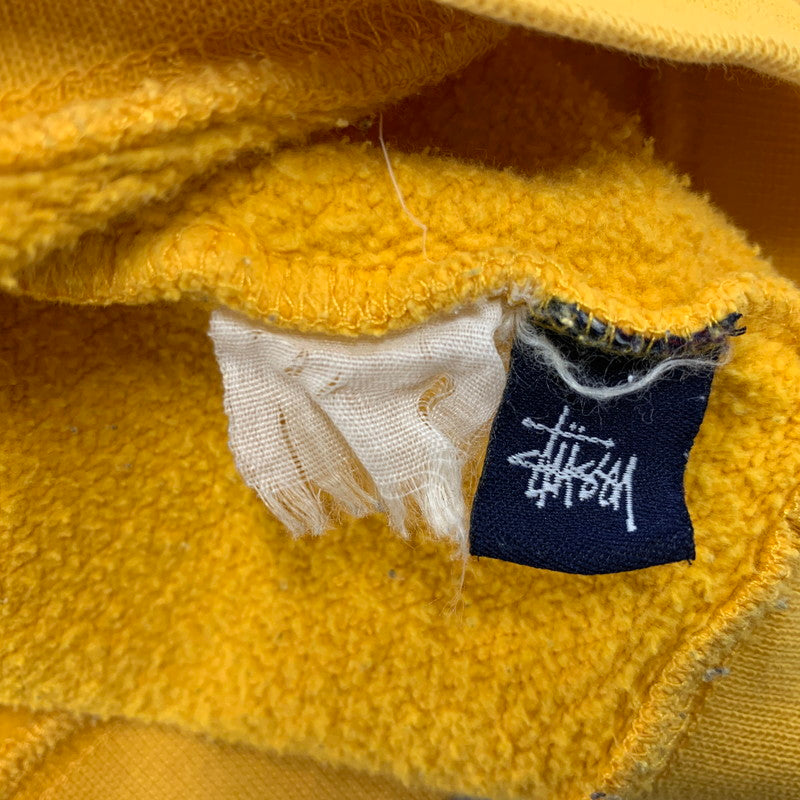 【中古品】【メンズ】 OLD STUSSY オールド ステューシー EAGLE SWEAT イーグル スウェット トレーナー 長袖 トップス 146-260203-as-04-izu サイズ：L カラー：イエロー 万代Net店