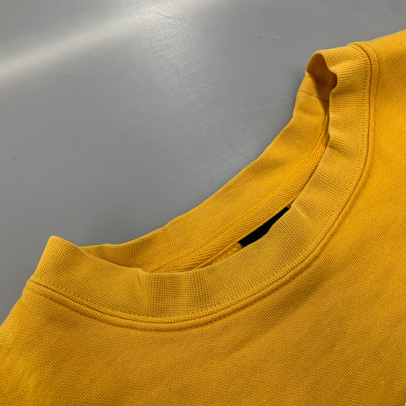 【中古品】【メンズ】 OLD STUSSY オールド ステューシー EAGLE SWEAT イーグル スウェット トレーナー 長袖 トップス 146-260203-as-04-izu サイズ：L カラー：イエロー 万代Net店