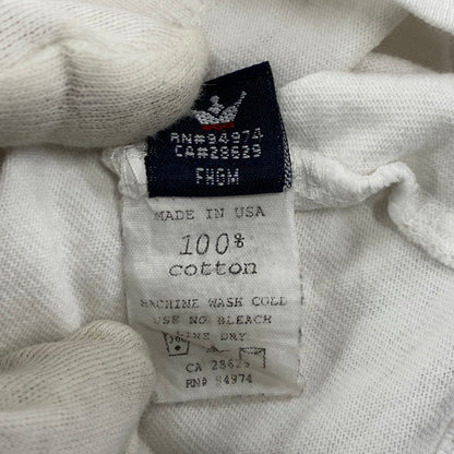 【中古品】【メンズ】 OLD STUSSY オールド ステューシー 紺タグ HONOLULU RAGLAN TEE ホノルル ラグラン Tシャツ 長袖 トップス 146-260206-kh-12-izu サイズ：L カラー：イエロー×ホワイト 万代Net店