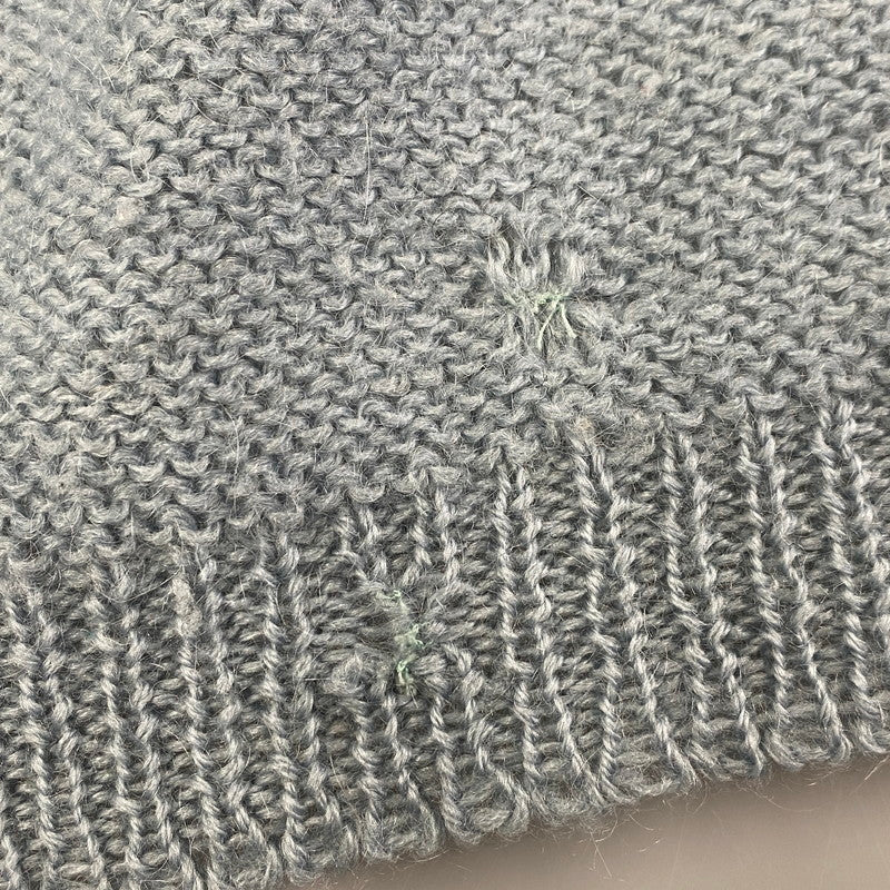 【現状渡し品】【メンズ】 VINTAGE 推定 60S MOHAIR CARDIGAN モヘア カーディガン トップス 長袖 146-260209-cs-08-izu サイズ：不明 カラー：ライトブルー 万代Net店
