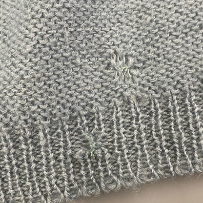 【現状渡し品】【メンズ】 VINTAGE 推定 60S MOHAIR CARDIGAN モヘア カーディガン トップス 長袖 146-260209-cs-08-izu サイズ：不明 カラー：ライトブルー 万代Net店