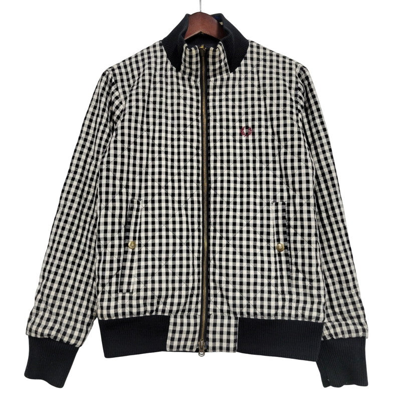 【中古品】【メンズ】 FRED PERRY フレッドペリー REVERSIBLE JACKET F2316 リバーシブル ジャケット アウター 141-260210-as-04-izu サイズ：S カラー：ブラック/ブラック×ホワイト 万代Net店