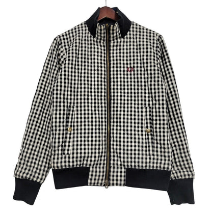 【中古品】【メンズ】 FRED PERRY フレッドペリー REVERSIBLE JACKET F2316 リバーシブル ジャケット アウター 141-260210-as-04-izu サイズ：S カラー：ブラック/ブラック×ホワイト 万代Net店
