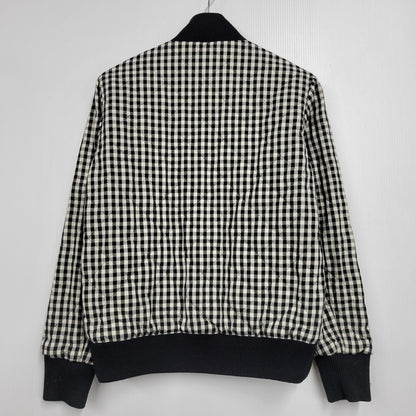 【中古品】【メンズ】 FRED PERRY フレッドペリー REVERSIBLE JACKET F2316 リバーシブル ジャケット アウター 141-260210-as-04-izu サイズ：S カラー：ブラック/ブラック×ホワイト 万代Net店