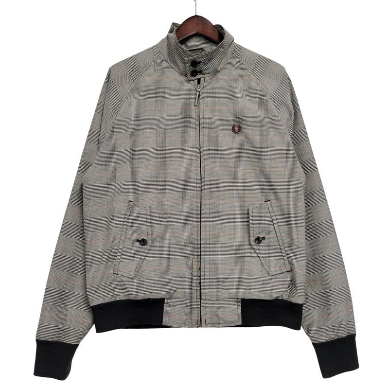 【中古品】【メンズ】 J3211 GLEN CHECK HARRINGTON JACKET グレンチェック ハリントン ジャケット アウター 141-260208-yn-11-izu サイズ：S カラー：マルチ 万代Net店