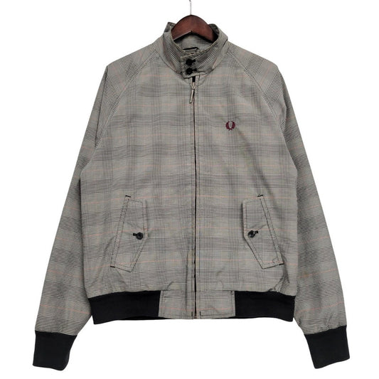 【中古品】【メンズ】 J3211 GLEN CHECK HARRINGTON JACKET グレンチェック ハリントン ジャケット アウター 141-260208-yn-11-izu サイズ：S カラー：マルチ 万代Net店