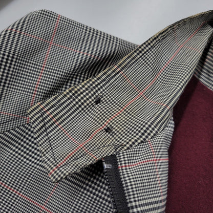 【中古品】【メンズ】 J3211 GLEN CHECK HARRINGTON JACKET グレンチェック ハリントン ジャケット アウター 141-260208-yn-11-izu サイズ：S カラー：マルチ 万代Net店