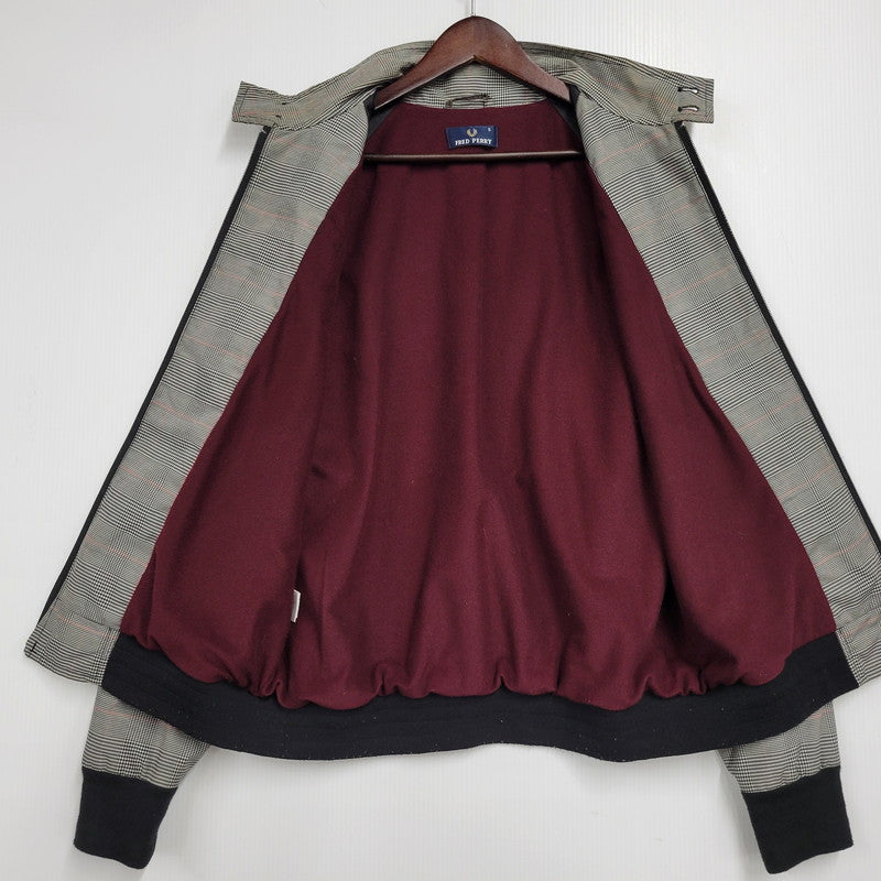 【中古品】【メンズ】 J3211 GLEN CHECK HARRINGTON JACKET グレンチェック ハリントン ジャケット アウター 141-260208-yn-11-izu サイズ：S カラー：マルチ 万代Net店