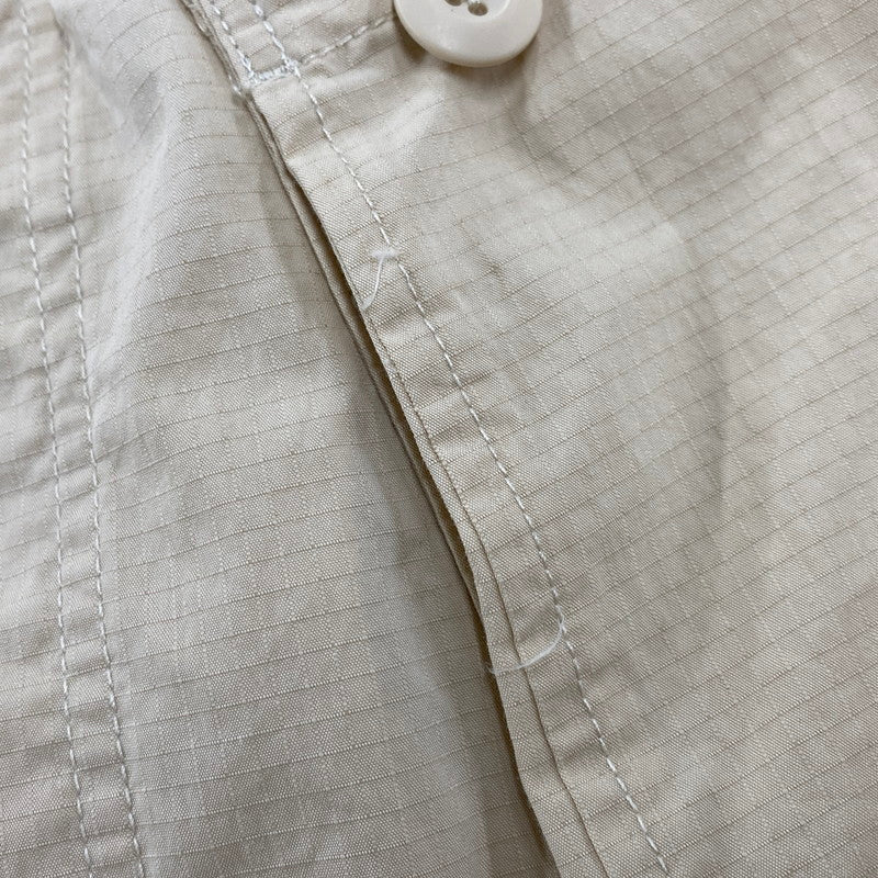 【中古品】【メンズ】 STUSSY ステューシー MILITARY OVERSHIRT ミリタリー オーバーシャツ トップス 142-260424-kh-02-izu サイズ：M カラー：クリーム 万代Net店